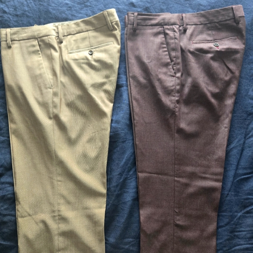 Bonobos Primatist Marlane Wool Dress (2 Pair) Trousers  32 X 33 Slim Fit